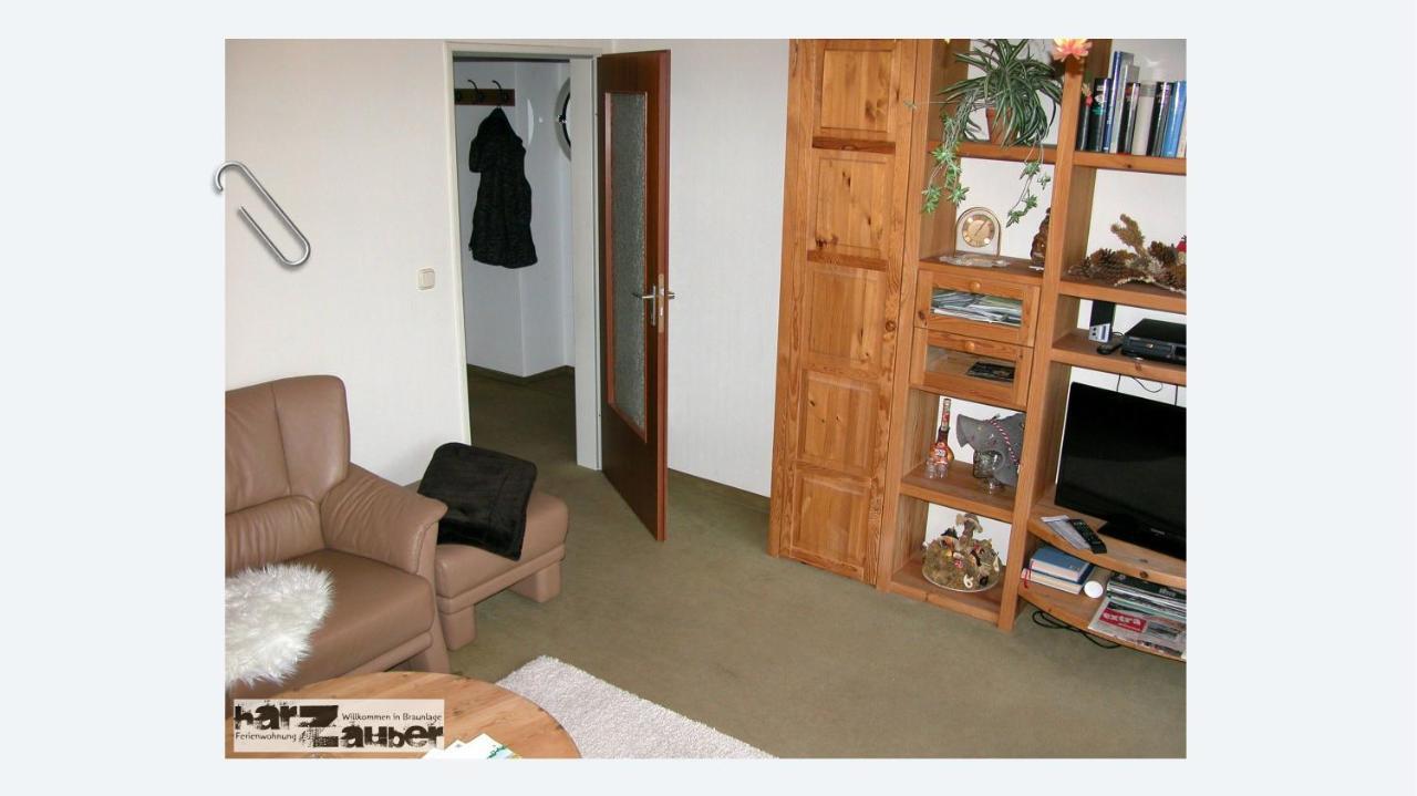 Ferienwohnung Harzauber ブラウンラーゲ エクステリア 写真